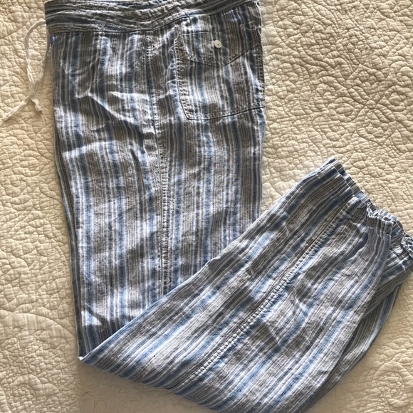 Tommy Bahama Linen Pants - Sz 4 - Picture 3 of 4